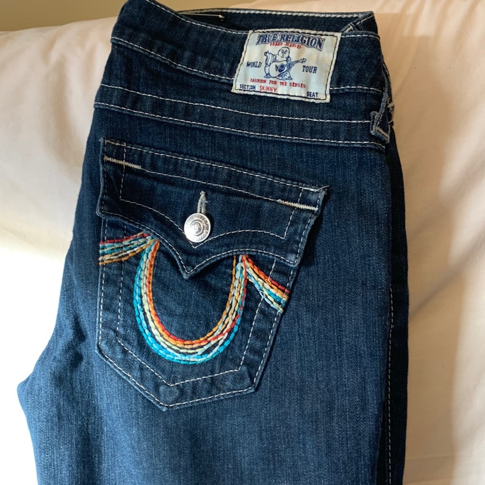 Authentic True Religion Skinny Denim Pants..